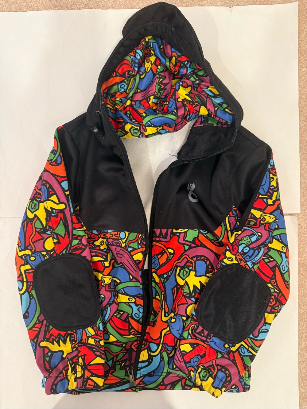 Bombshell Racewear Youth Multicolor Hooded Jacket